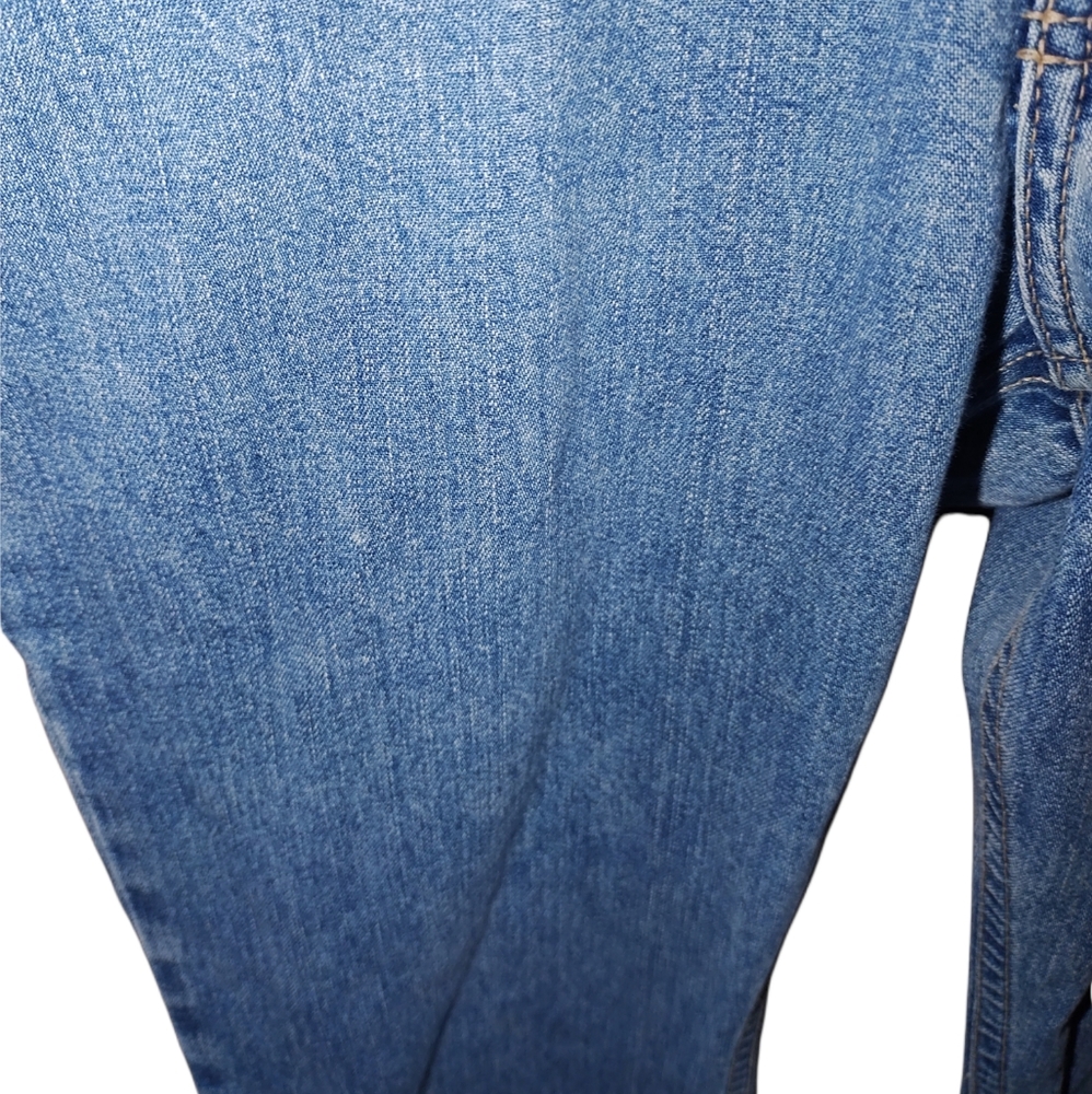 (6) Tommy Hilfiger Eagle Back Pocket Low Rider Flare Jeans - Picture 4 of 12